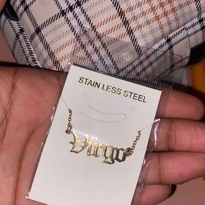 Zodiac Sign Necklaces : Virgo